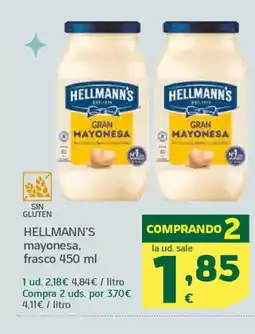 HiperDino HELLMANN'S mayonesa oferta