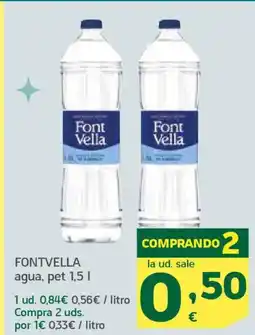 HiperDino FONTVELLA agua oferta