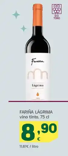 HiperDino FARIÑA LÁGRIMA vino tinto oferta