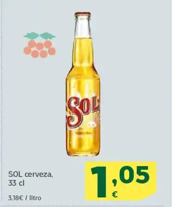 HiperDino SOL cerveza oferta