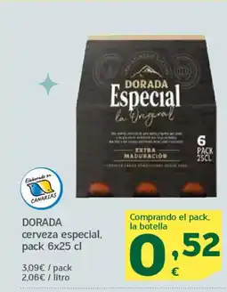 HiperDino DORADA cerveza especial oferta