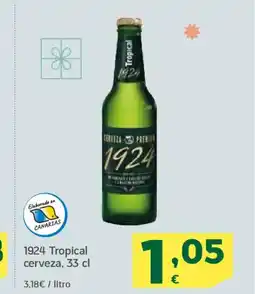 HiperDino 1924 Tropical cerveza oferta
