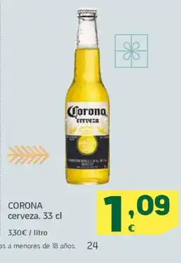 HiperDino CORONA cerveza oferta