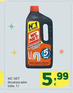 HiperDino WC NET desatascador tubo oferta