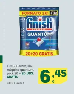 HiperDino FINISH lavavajilla máquina quantum oferta