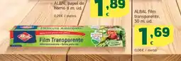 HiperDino ALBAL film transparente oferta