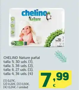 HiperDino CHELINO Nature pañal oferta