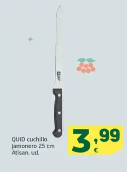 HiperDino QUID cuchillo jamonero oferta