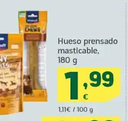 HiperDino Hueso prensado masticable oferta