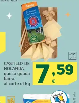 HiperDino CASTILLO DE HOLANDA queso gouda barra oferta