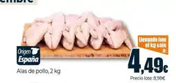 Unide Market Alas de pollo oferta