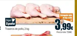 Unide Market Traseros de pollo oferta