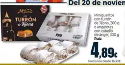 Unide Market Miniguelitos con turrón de Jijona, o angelotes con cabello de ángel oferta