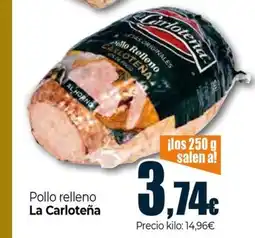 Unide Market LA CARLOTEÑA Pollo relleno oferta
