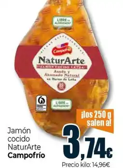 Unide Market CAMPOFRIO Jamón cocido NaturArte oferta