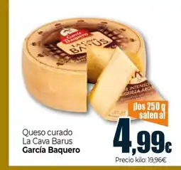 Unide Market GARCIA BAQUERO Queso curado La Cava Barus oferta