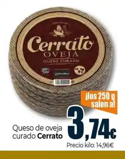 Unide Market CERRATO Queso de oveja curado oferta