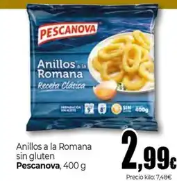 Unide Market PESCANOVA Anillos a la Romana sin gluten oferta