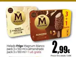 Unide Market MAGNUM Helado blanco oferta