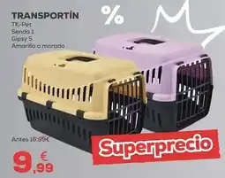 Kiwoko Tk-pet - transportin oferta