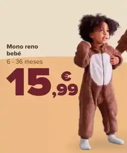 Carrefour Tex - mono reno bebe oferta