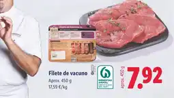 Lidl Filete de vacuno oferta