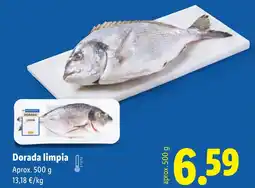 Lidl Dorada limpia oferta