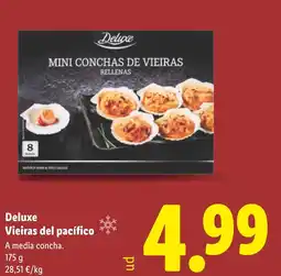 Lidl DELUXE Vieiras del pacífico oferta
