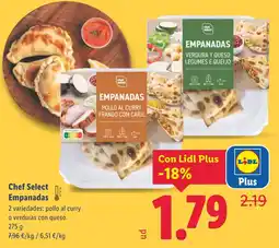 Lidl Chef Select Empanadas oferta