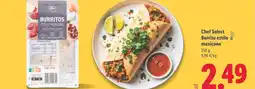 Lidl Chef Select Burrito estilo mexicano oferta