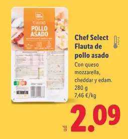 Lidl Chef Select Flauta de pollo asado oferta