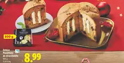 Lidl DELUXE Panettone de stracciatella oferta
