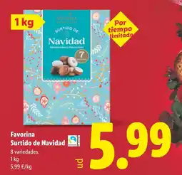 Lidl FAVORINA Surtido de Navidad oferta