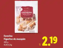 Lidl FAVORINA Figuritas de Mazapán oferta