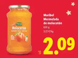 Lidl MARIBEL Mermelada de melocotón oferta