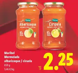 Lidl MARIBEL Mermelada albaricoque/ciruela oferta