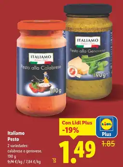 Lidl ITALIAMO Pesto oferta