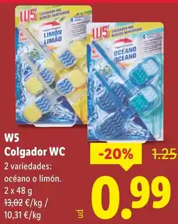 Lidl W5 Colgador WC oferta