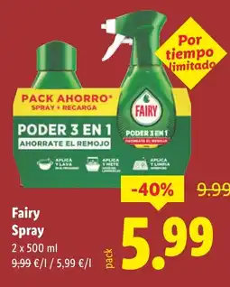 Lidl FAIRY Spray oferta