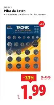 Ocine Tronic - pilas de botón oferta