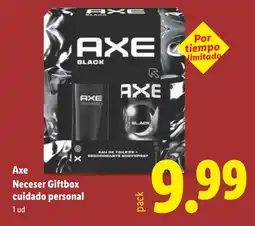 Lidl AXE Neceser Giftbox cuidado personal oferta