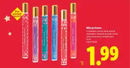 Lidl Mini perfumes oferta