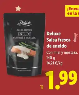 Lidl DELUXE Salsa fresca de eneldo oferta