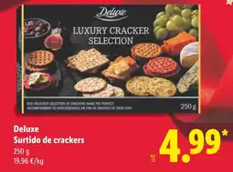 Lidl DELUXE Surtido de crackers oferta