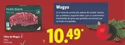 Lidl Filete de Wagyu oferta