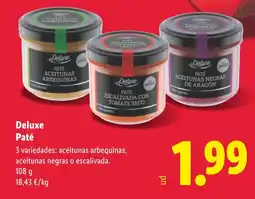 Lidl DELUXE Paté oferta