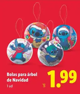 Lidl Bolas para árbol de Navidad oferta