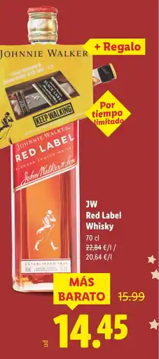 Lidl JW Red Label Whisky oferta