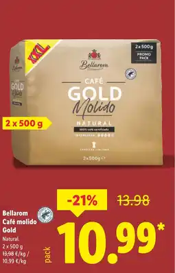 Lidl BELLAROM Café molido Gold oferta