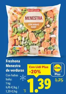 Lidl FRESHONA Menestra de verduras oferta
